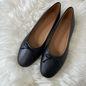 New Madewell black flats size 8